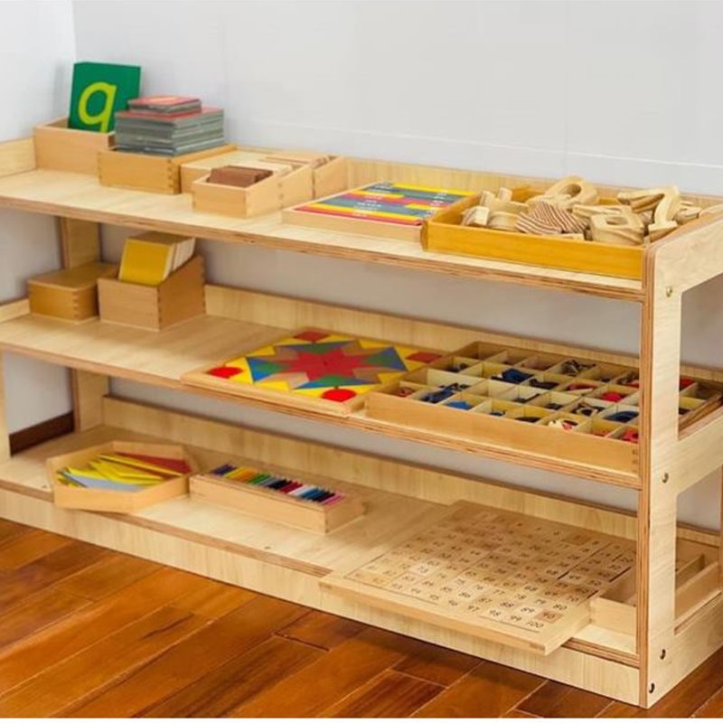Kệ giáo cụ Montessori